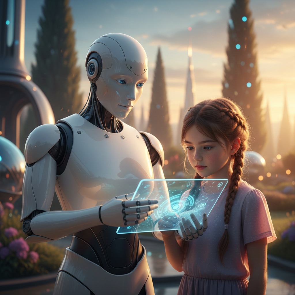 Cinematic AI & Human Emotional Connection - Pixar 3D Style