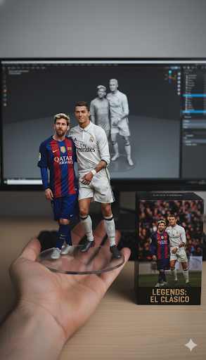 Ultra-Realistic Collectible Figurine Product Mockup