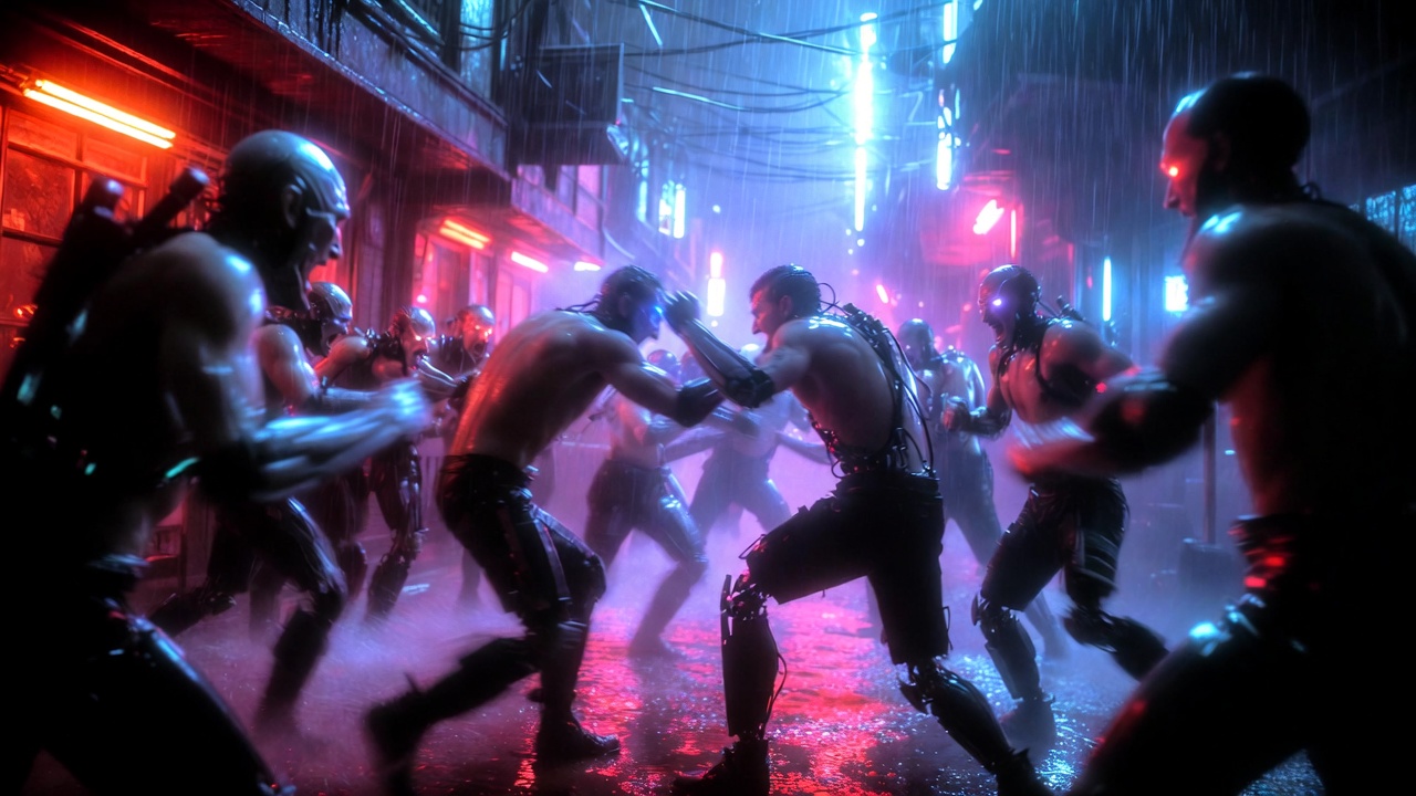 Cinematic - Cyberpunk Street Brawl