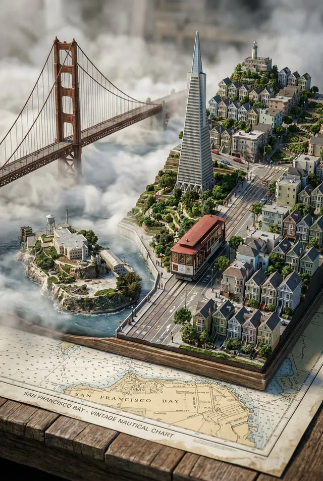 Washington DC – Tilt‑Shift Urban Diorama