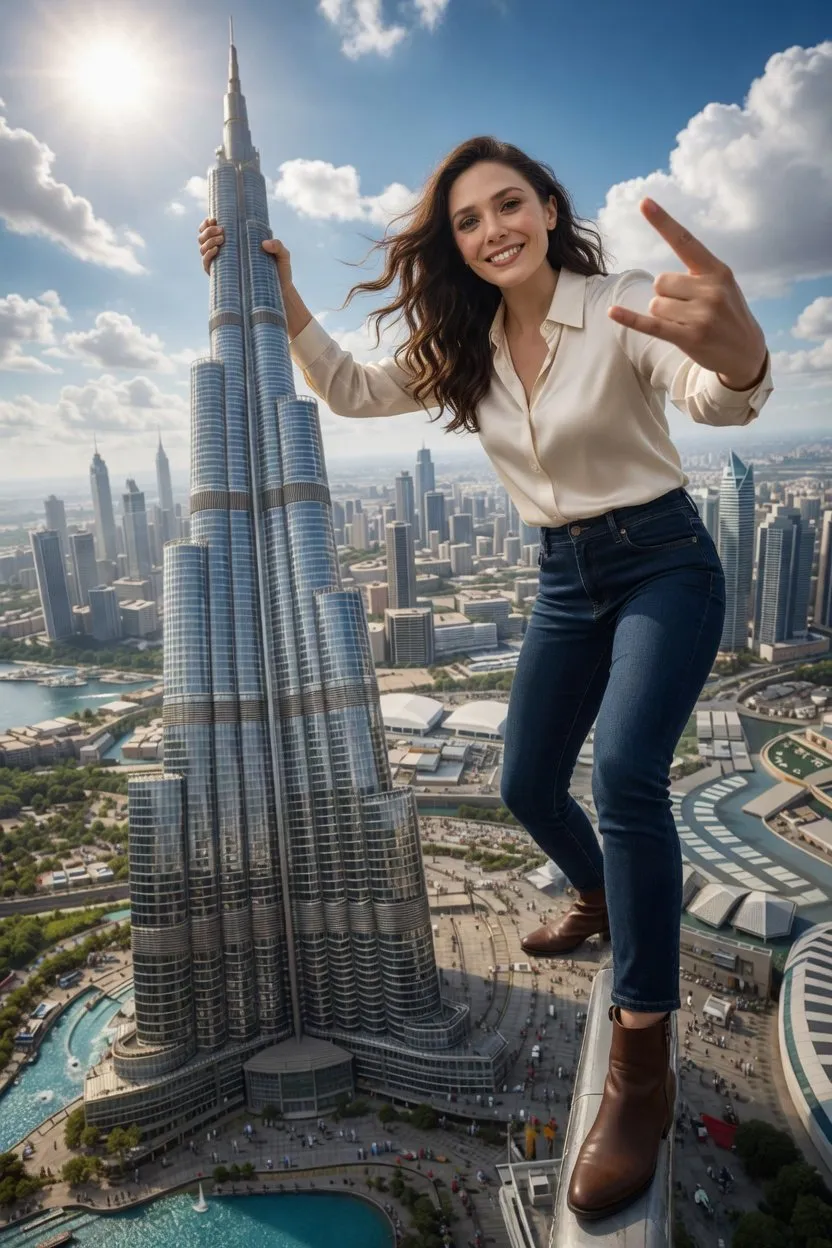 Iconic Landmark Cinematic Portraits